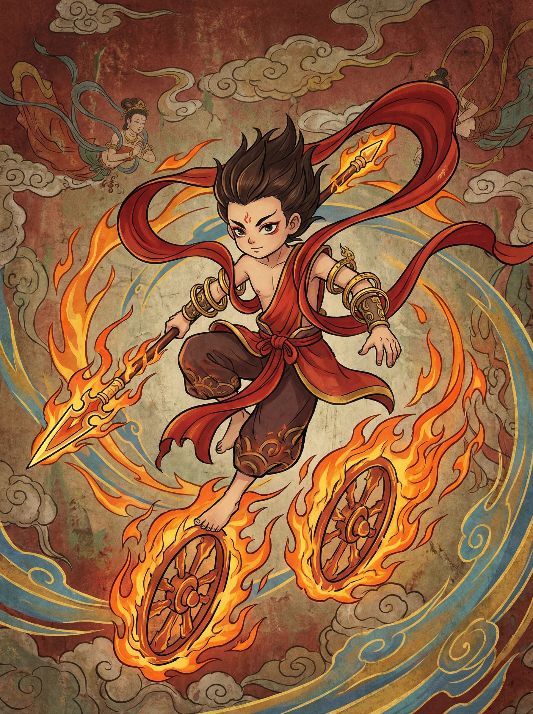哪吒 - 可以不可以日剧 封神榜阐教动漫角色